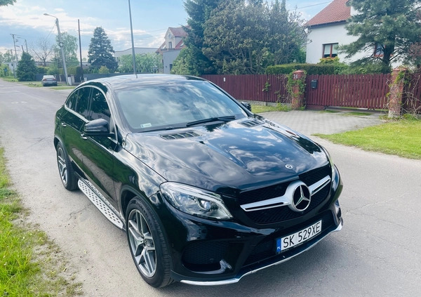 Mercedes-Benz GLE cena 253645 przebieg: 89500, rok produkcji 2018 z Tychy małe 211